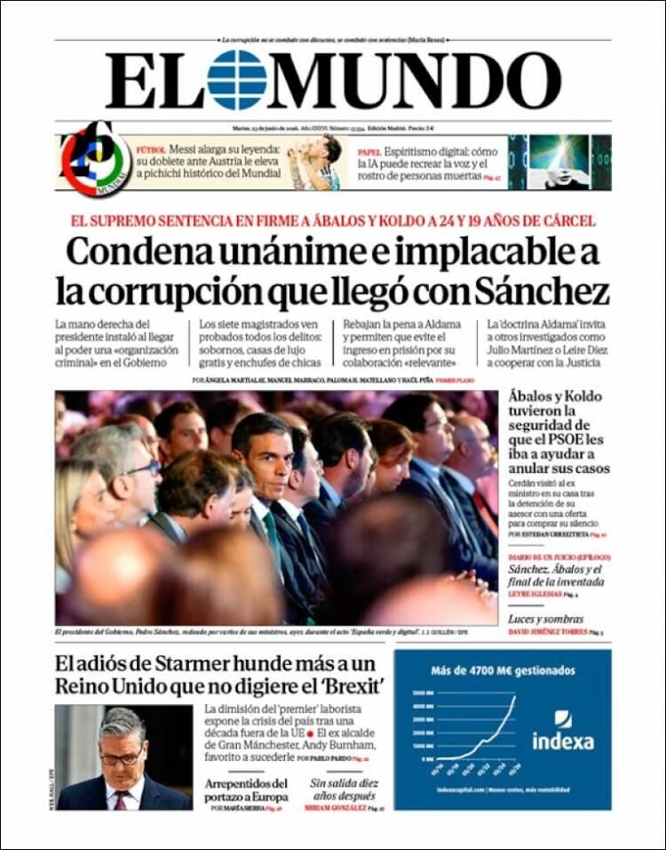 Los diarios del mundo, a los pies de un Messi eterno