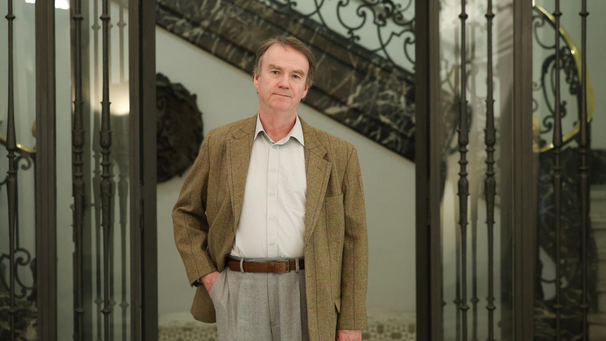 El historiador económico, investigador del CNRS, Kevin O’Rourke, en el Hotel NH Abascal