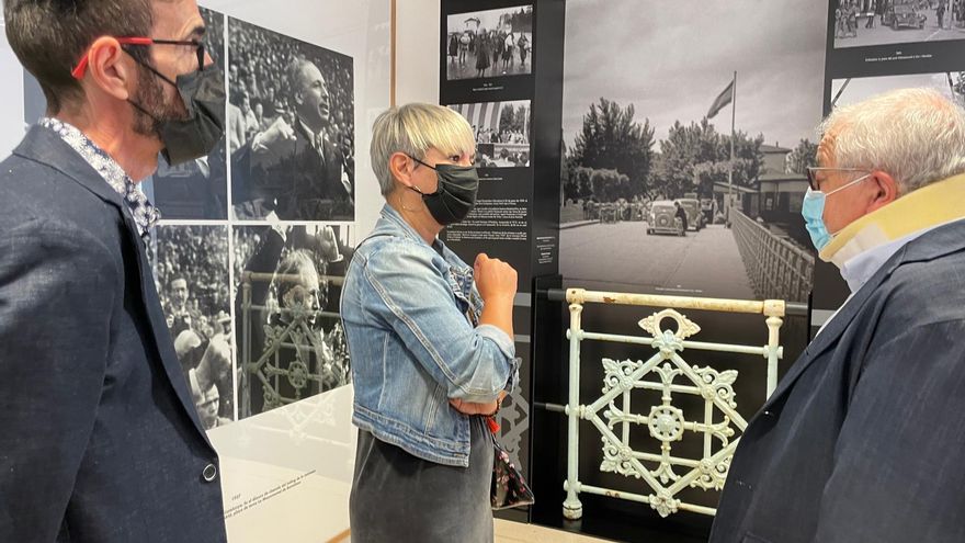 Donan un tramo de la barandilla del puente Avenida de Irún a la Generalitat de Catalunya en memoria de Companys