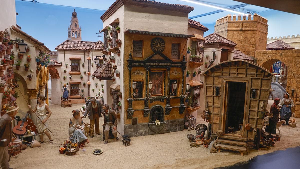 Inauguración del Belén de la Fundación Cajasol en Córdoba