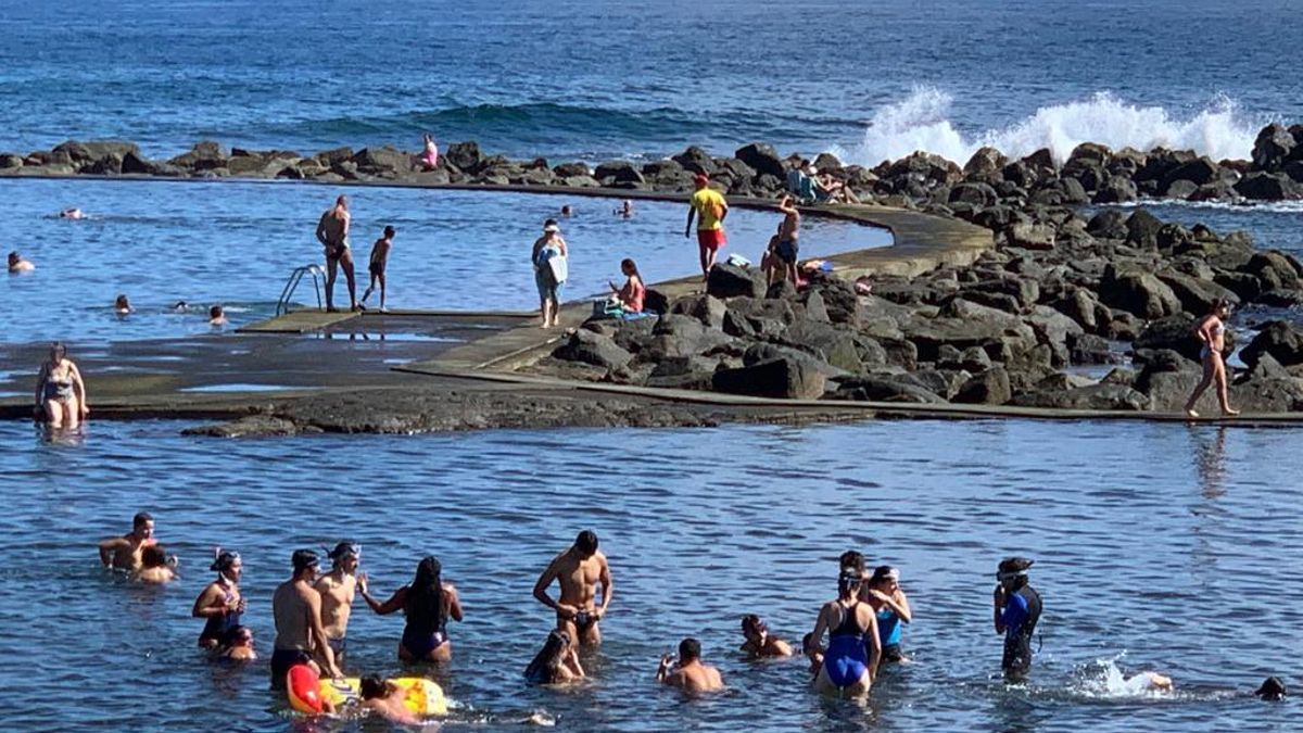 Reabren al baño las piscinas naturales de Arucas tras un episodio de contaminación fecal