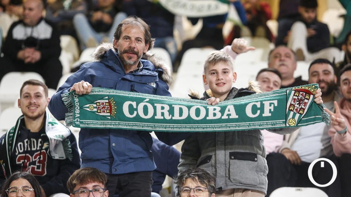 Grada Blanquiverde del Córdoba CF - Real Murcia
