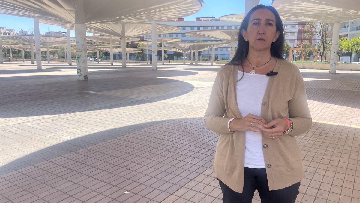 Paula Badanelli en Las Setas, el día que hizo las declaraciones por las que ha sido denunciada.