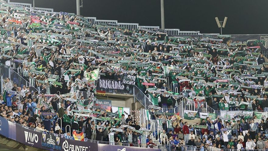 Las imágenes del Málaga CF - Córdoba CF