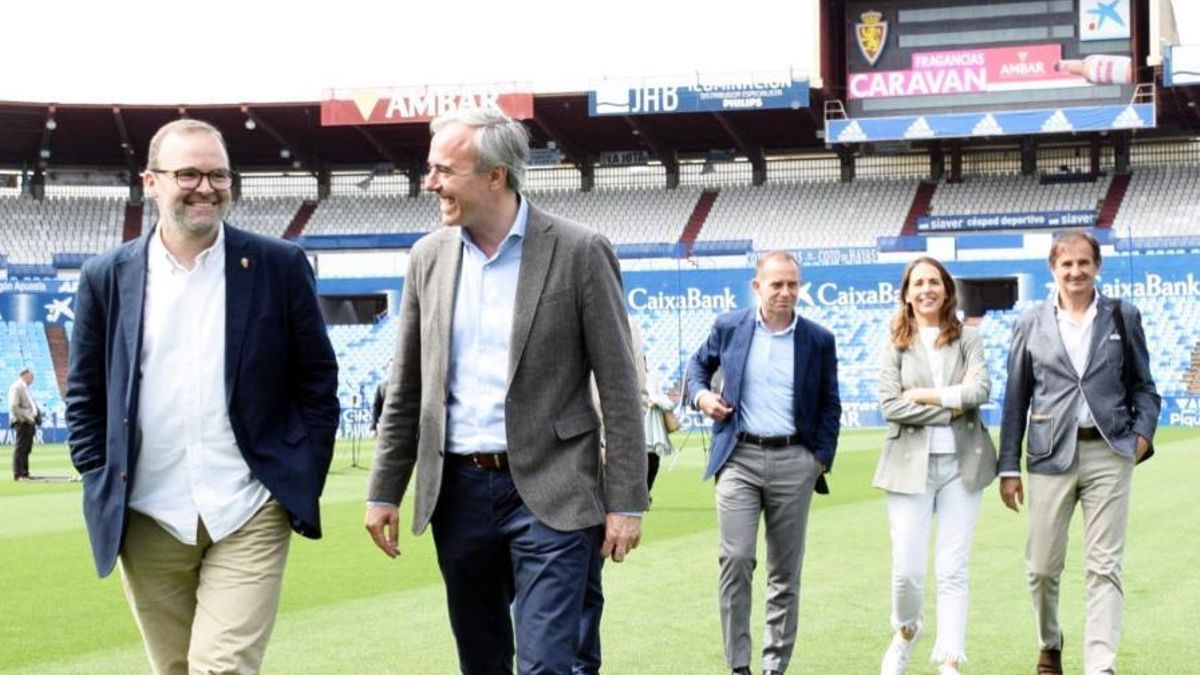 Azcón, Chueca y el Real Zaragoza: de rascar votos a la espantada ante una crisis histórica