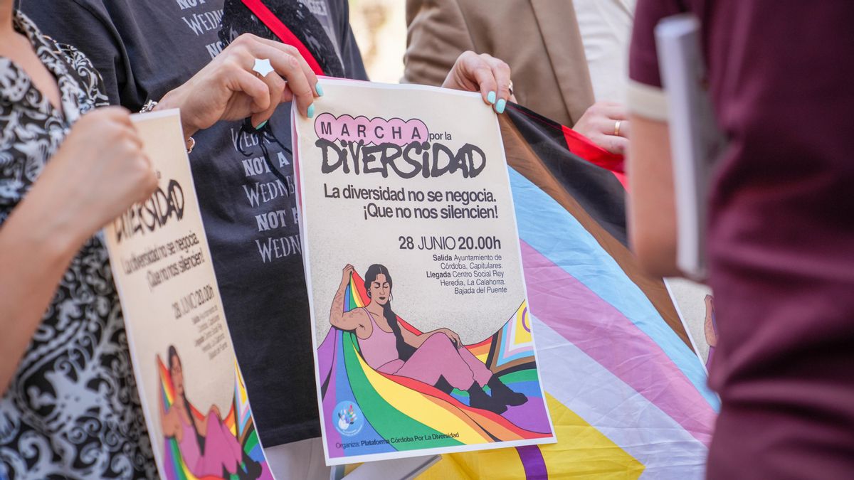 La Plataforma Córdoba por la Diversidad convoca una rueda de prensa con motivo del Día Internacional del Orgullo Lgtbiqa+