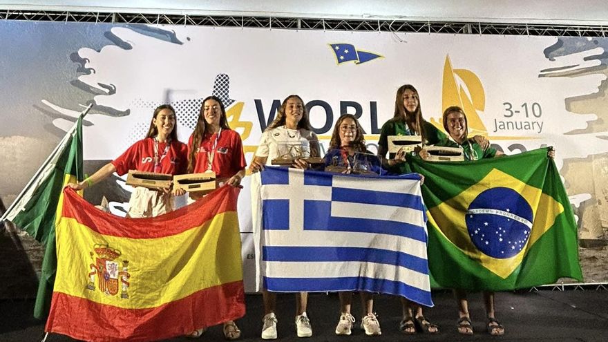 Paula e Isabel Laiseca, subcampeonas del mundo de la clase 420