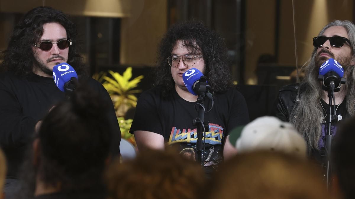 La banda Alcala Norte en la redacción de elDiario.es