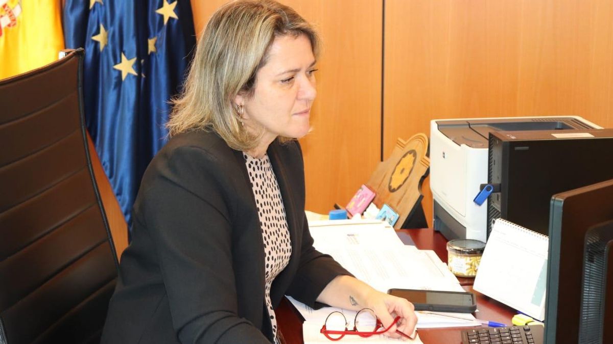 Alicia Vanoostende, consejera de Agricultura, Pesca y Alimentación del Gobierno de Canarias.