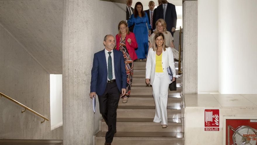 Alonso, con Buruaga, en el Debate del Estado de la Región