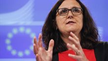 La comisaria europea de Comercio, Cecilia Malmström.