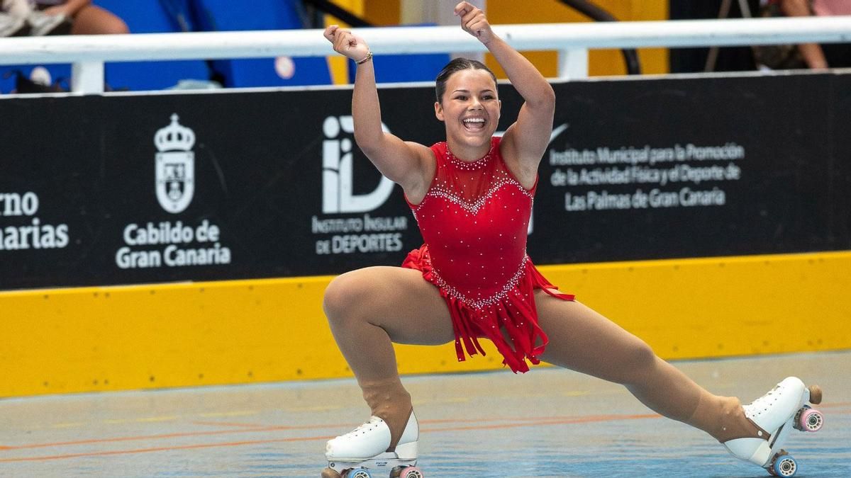 El patinaje artístico debuta en los Campeonatos de Canarias de Deportes en Edad Escolar