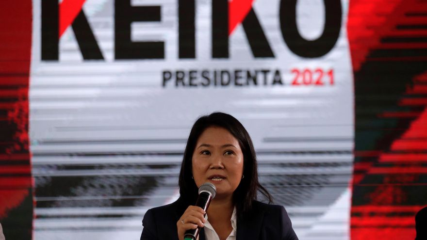 Keiko Fujimori apuesta por la "vía Trump" ante su aparente derrota electoral