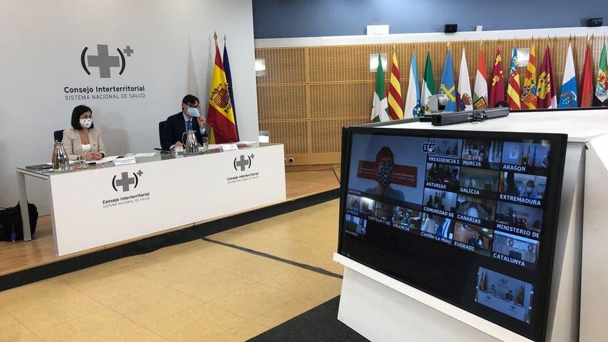 Imagen del Consejo de Interterritorial de Salud del 4 de noviembre de 2020