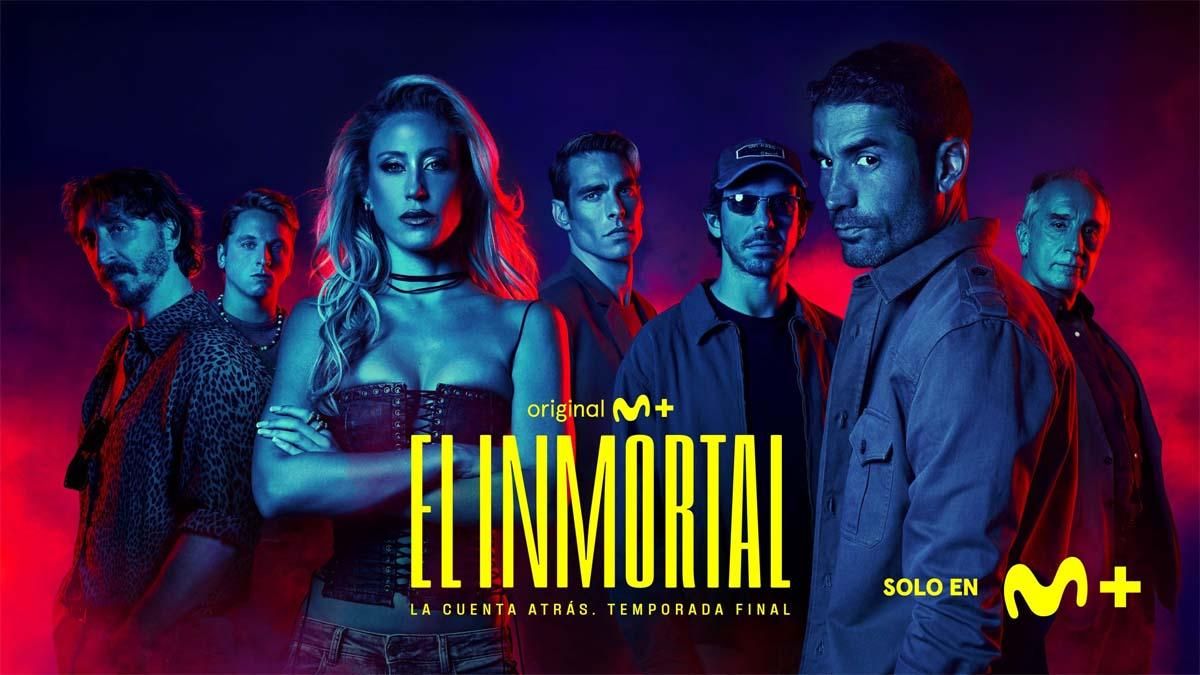 Cartel oficial de la temporada 3 de 'El Inmortal'