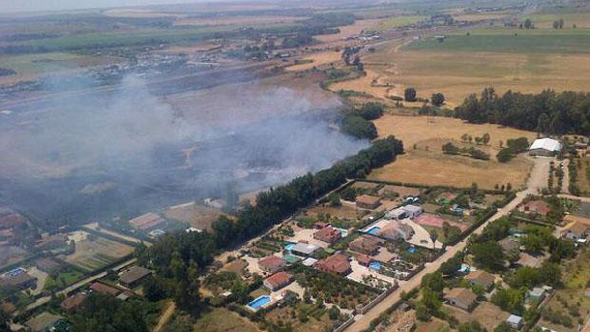 Imagen de archivo de la zona donde se ha producido el incendio.