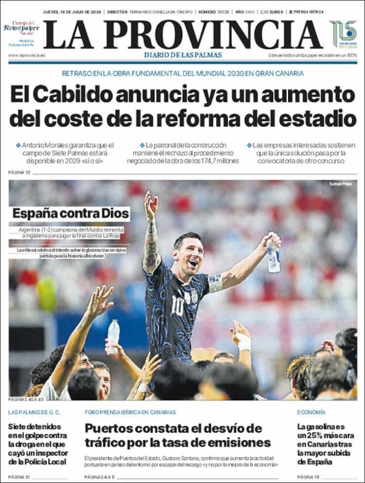 Hermosa mañana, ¿verdad? La Selección Argentina lo hizo otra vez: las tapas de los diarios se rinden ante la Scaloneta finalista