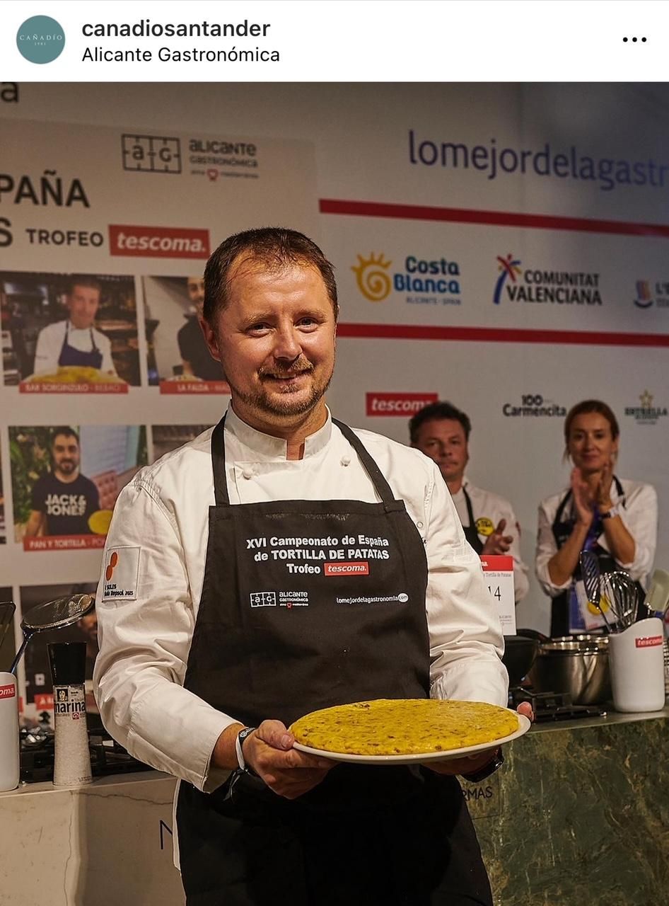 Restaurante Cañadio, Mejor Tortilla de Papas de España, año 2023