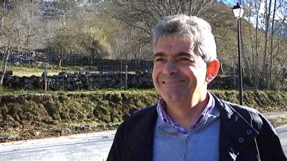El alcalde de Somiedo, Belarmino Fernández Fervienza.