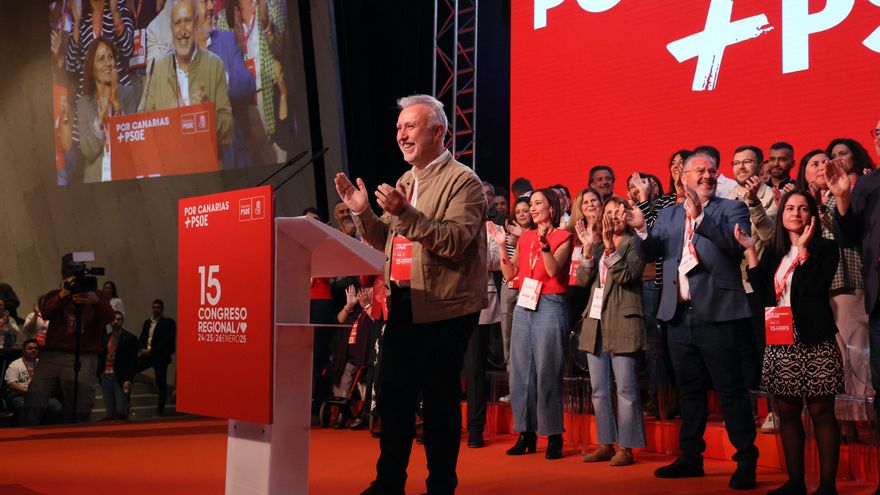 Ángel Víctor Torres, reelegido secretario general del PSOE canario