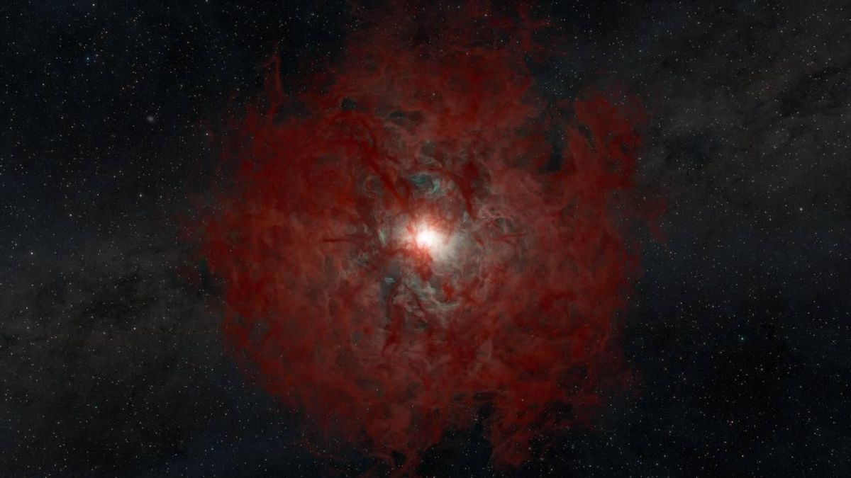 Detectan una rarísima estrella que colapsa en un agujero negro sin explotar como supernova