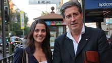 El militante de Ciudadanos Enrique Boto con Inés Arrimadas