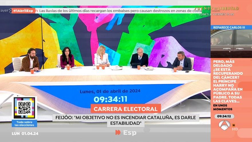 El fichaje de Broncano por TVE llega a Antena 3 con Susanna Griso vinculándolo al deseo del Gobierno