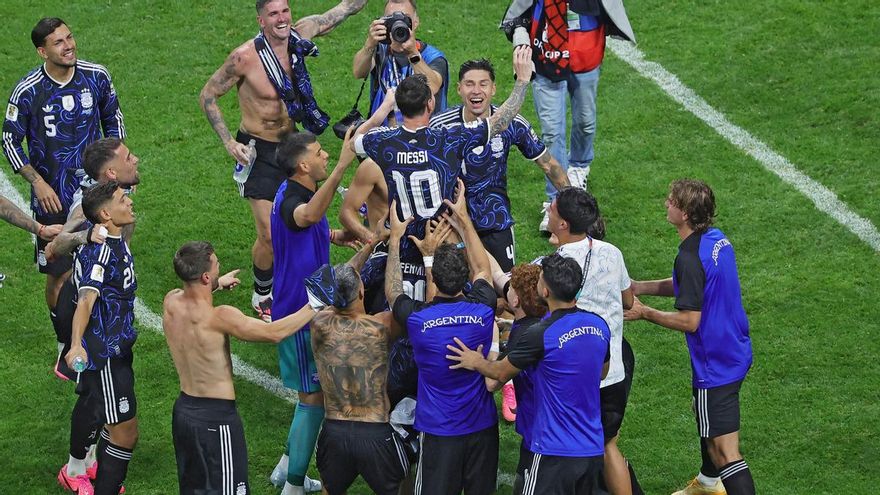 La Argentina de Messi remonta a Inglaterra en otra batalla épica y se cita con España en la final