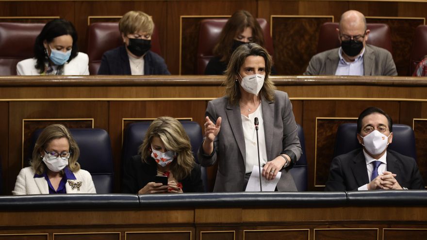 La vicepresidenta tercera y ministra para la Transición Ecológica y el Reto Demográfico, Teresa Ribera, en una imagen de archivo.