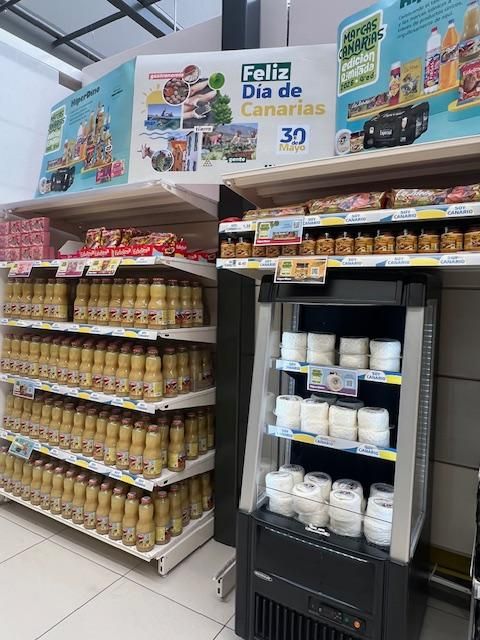 Marcas canarias en tiendas HiperDino.