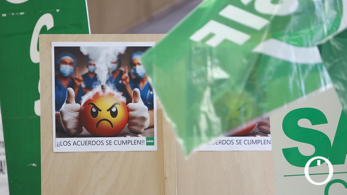 Concentración para exigir mejoras para la Atención Primaria y la aplicación de la carrera profesional en el SAS