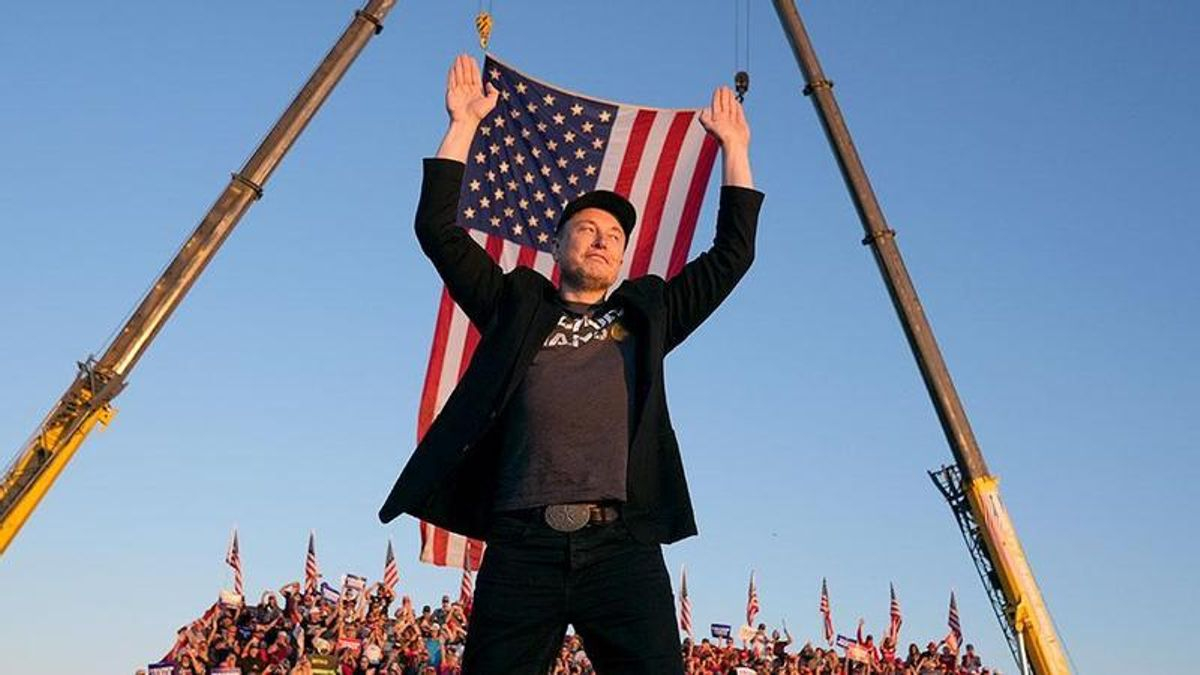 Elon Musk en un momento del documental