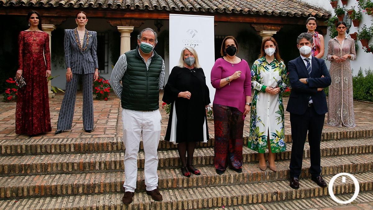 Sesión de fotos en la que participan varios diseñadores cordobeses para la promoción de la joyería cordobesa