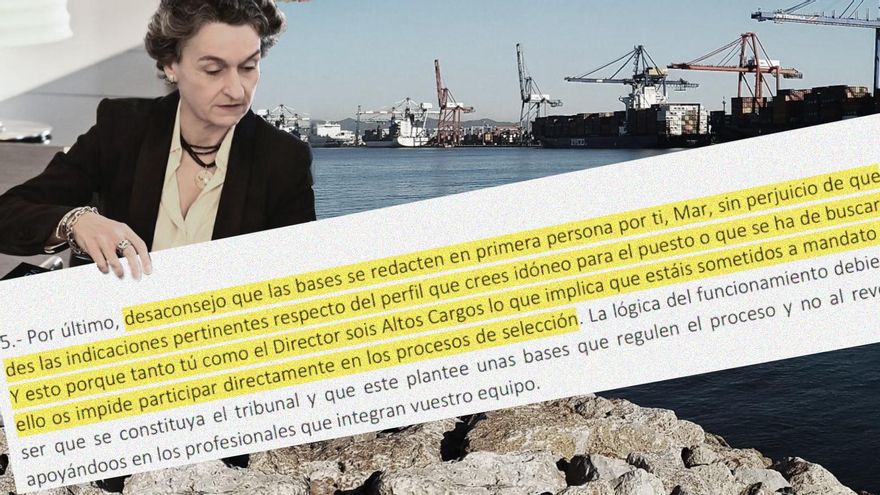 Correos internos acreditan que la presidenta del Puerto de València elaboró las bases de las plazas investigadas por Anticorrupción