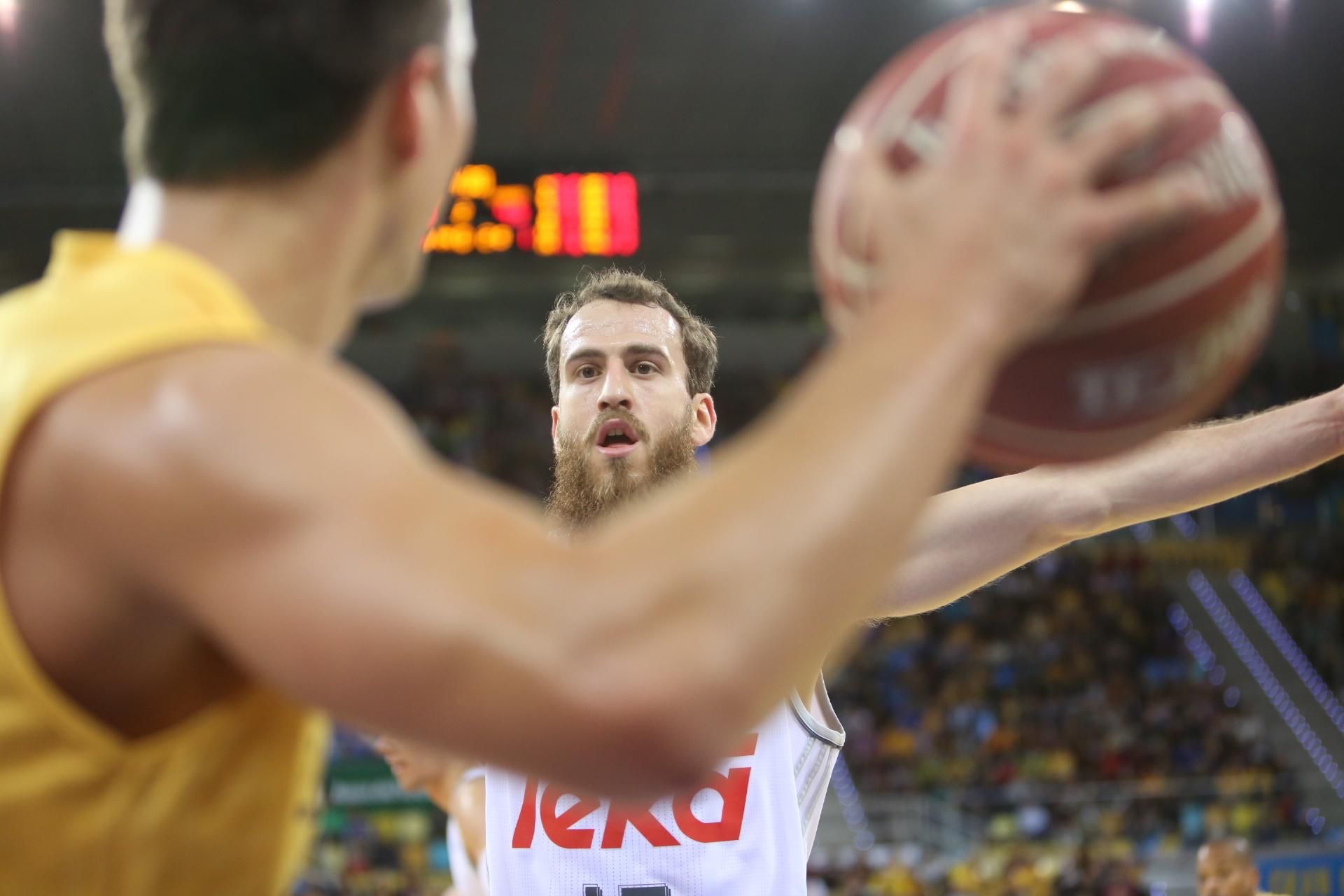 Partido entre el Herbalife Gran Canaria y el Real Madrid. (Alejandro Ramos).