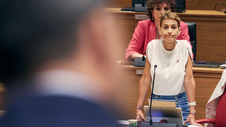 La oposición exige la dimisión de Chivite por el escándalo Cerdán y la presidenta niega haber cometido ilegalidades