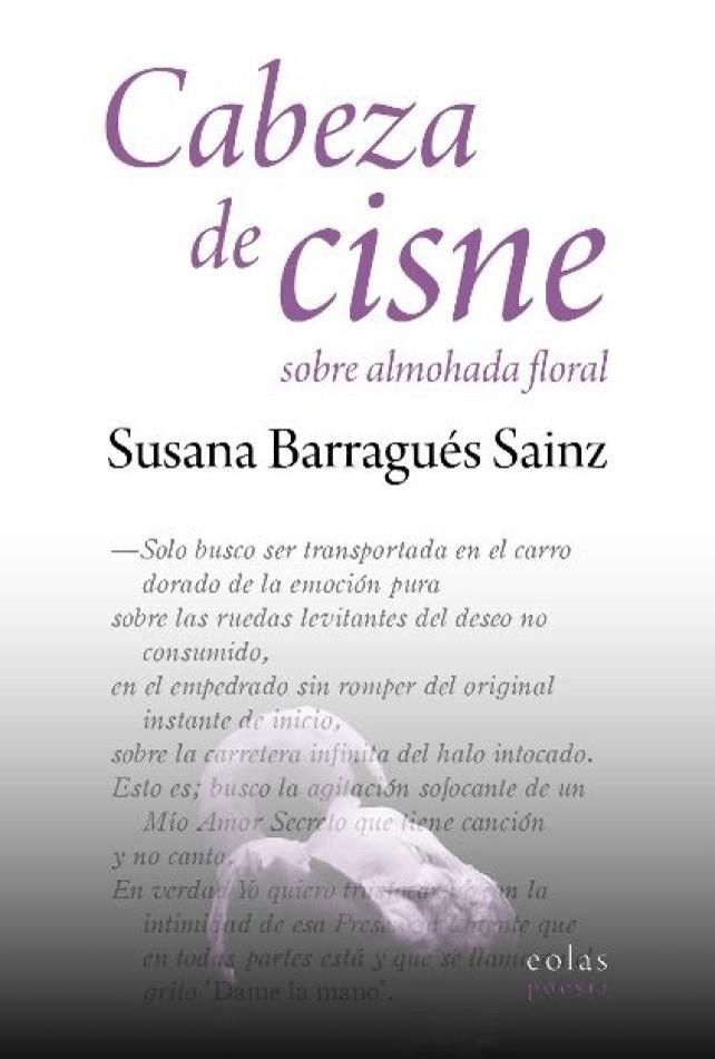 ‘Cabeza de cisne sobre almohada floral’, de Susana Barragués.