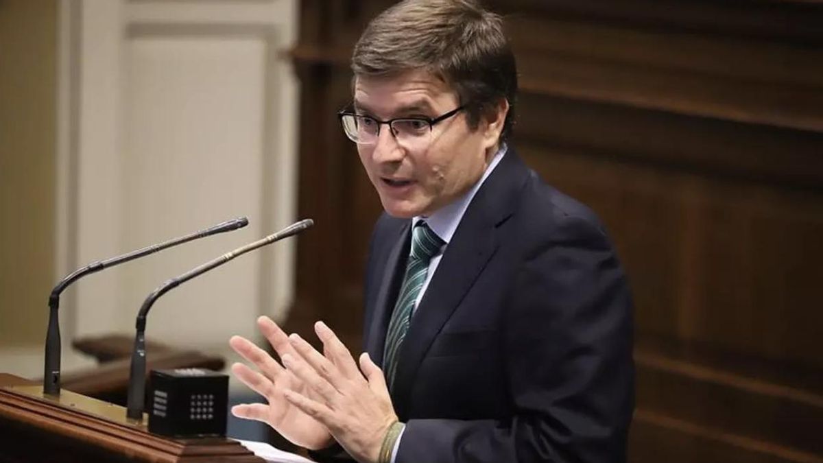 Nicasio Galván, diputado de Vox en el Parlamento de Canarias