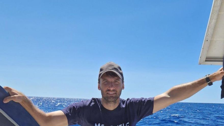 Rafa Borrego, activista a bordo de la Flotilla a Gaza: "Sabemos el tipo de monstruo impune que tenemos delante"