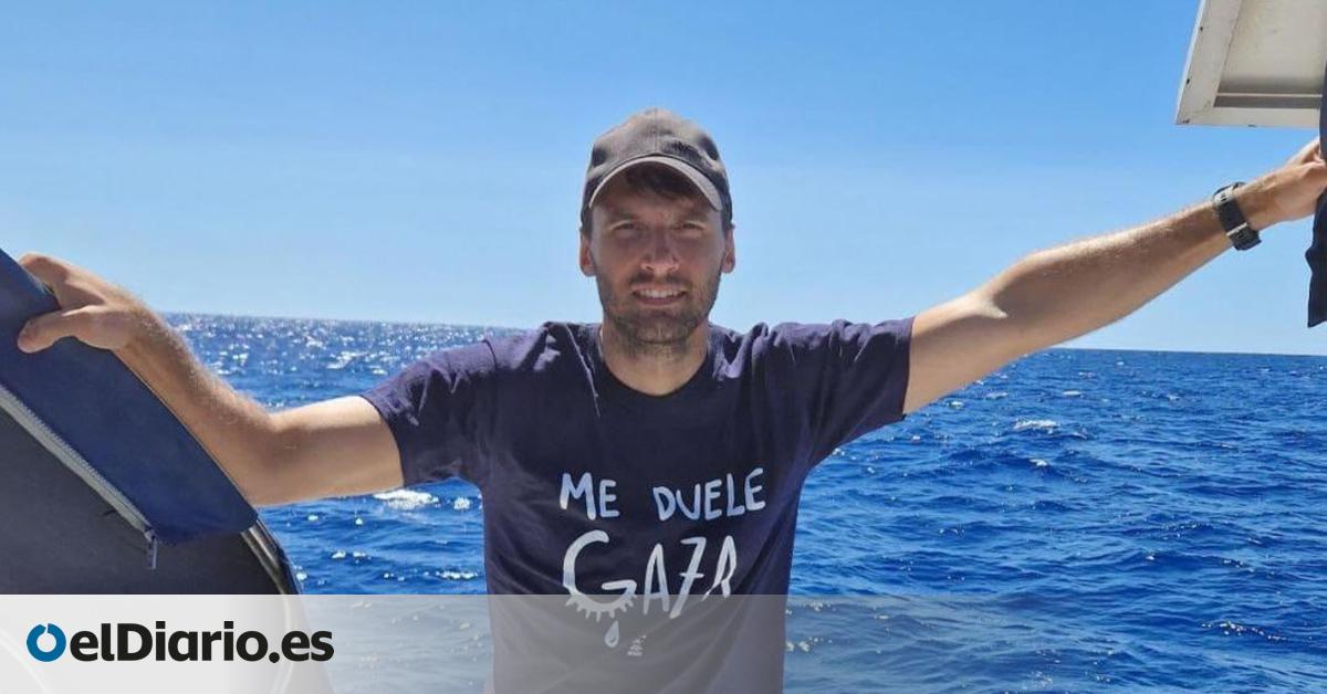 Rafa Borrego, activista a bordo de la Flotilla a Gaza: “Sabemos el tipo de monstruo impune que tenemos delante”