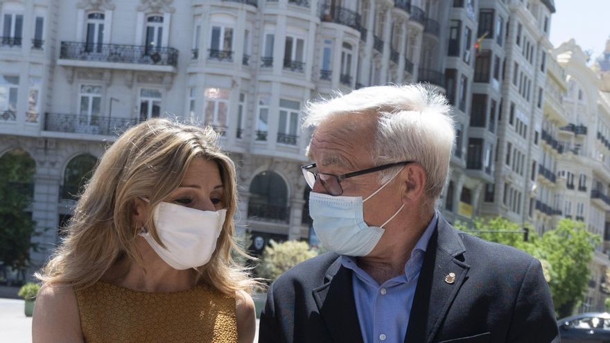 Joan Ribó sobre Sumar: "Es imprescindible que la izquierda transformadora lleguemos a un acuerdo lo antes posible"