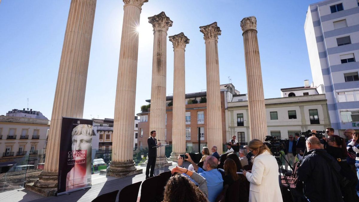 Presentación de la exposición 'Córdoba romana: la ciudad oculta'.