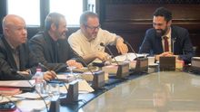 Torrent, con los miembros de JxCat y C's de la Mesa