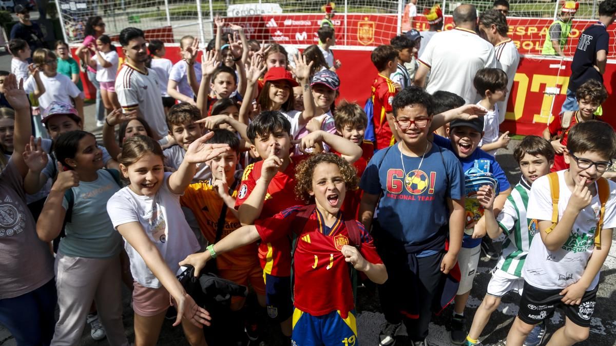 Fanzone de la Selección Española de Fútbol Femenina