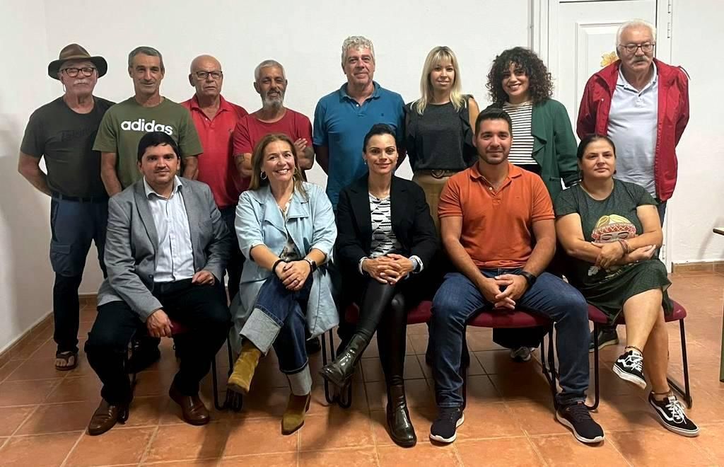 Nueva ejecutiva municipal del PSOE de Fuencaliente.