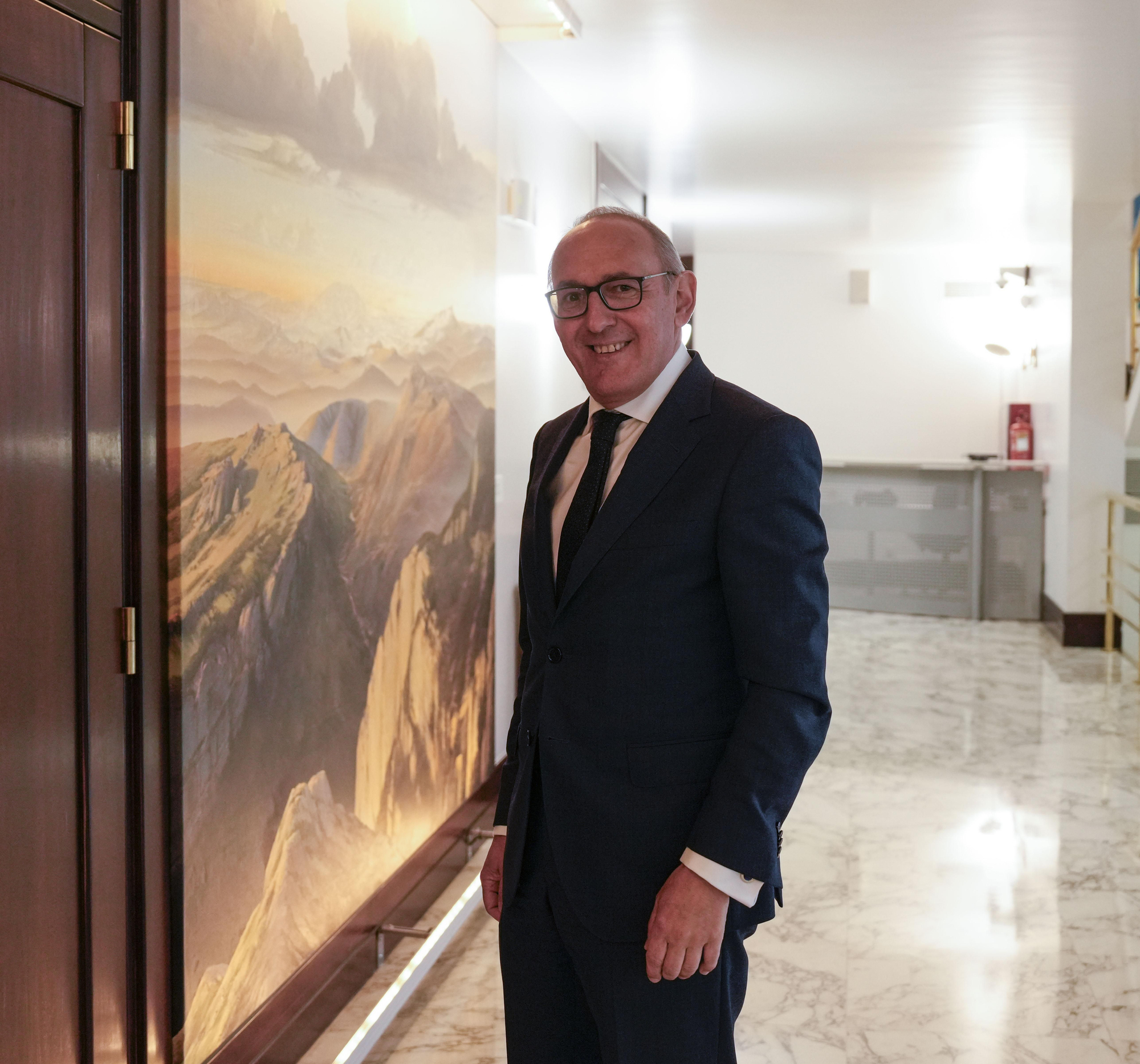 El diputado general de Álava, Ramiro González