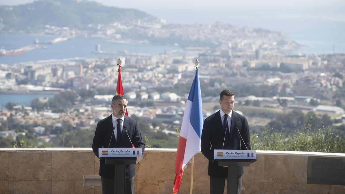 Abascal y Bardella en Ceuta.
