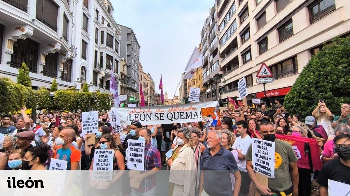 León se suma a las manifestaciones del 21 de agosto por una gestión que ...