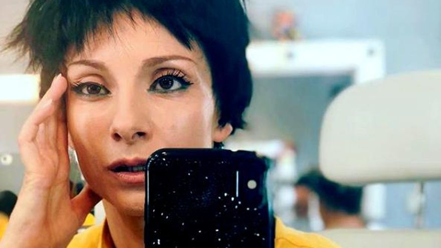 Najwa Nimri en el rodaje de la 4ª temporada de Vis a vis