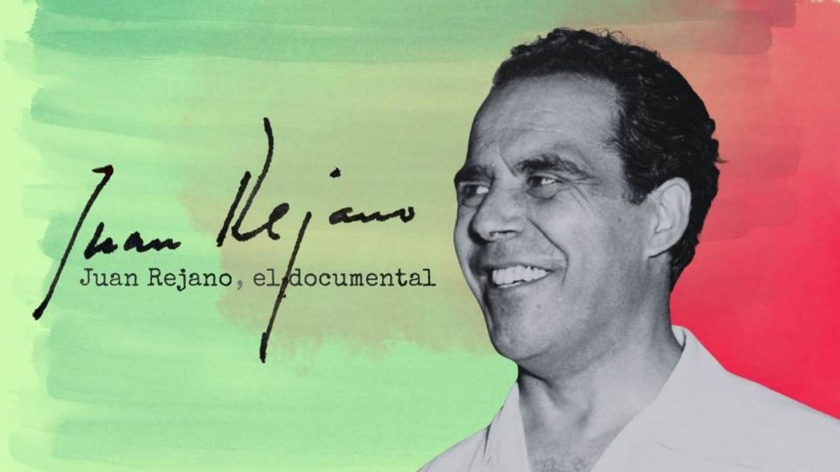 Cartel de la película documental sobre Juan Rejano.